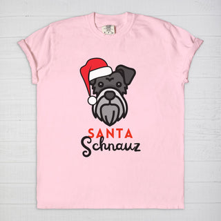 Santa Schnauz Cute Miniature Schnauzer Christmas T-Shirt