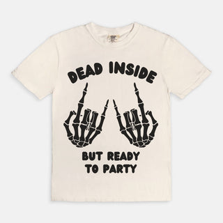 Dead Inside, But Ready to Party Skeleton T-Shirt