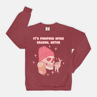 It's PSL Season, Betch - Funny Skeleton Pumpkin Spice Sweater