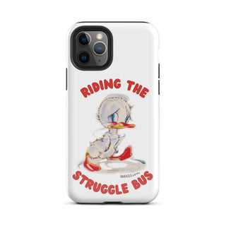 Funny Cute Struggle Bus Goose Phone Case for iPhone®
